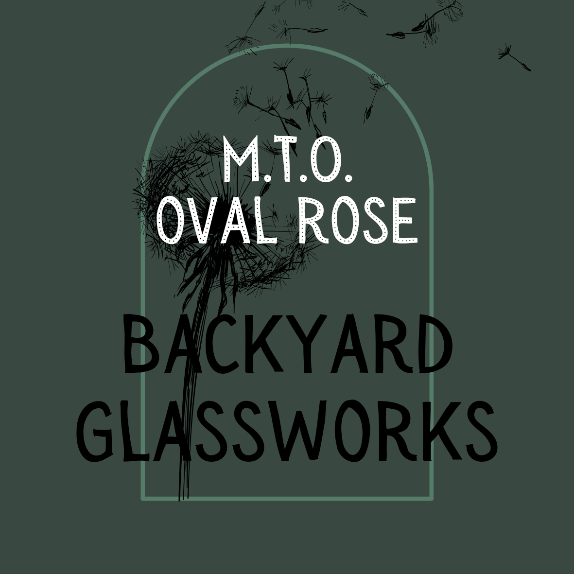 Made to Order Oval Rose