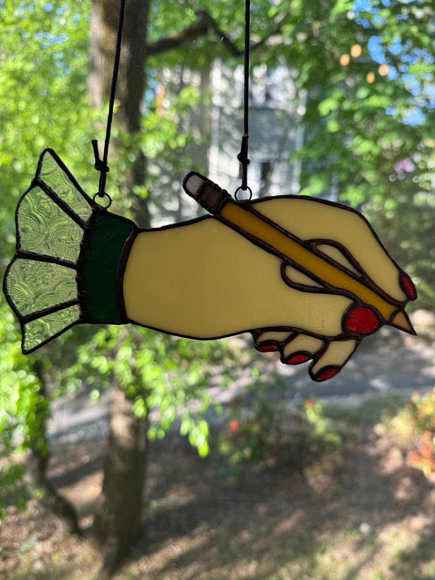 Vintage Hand with Pencil