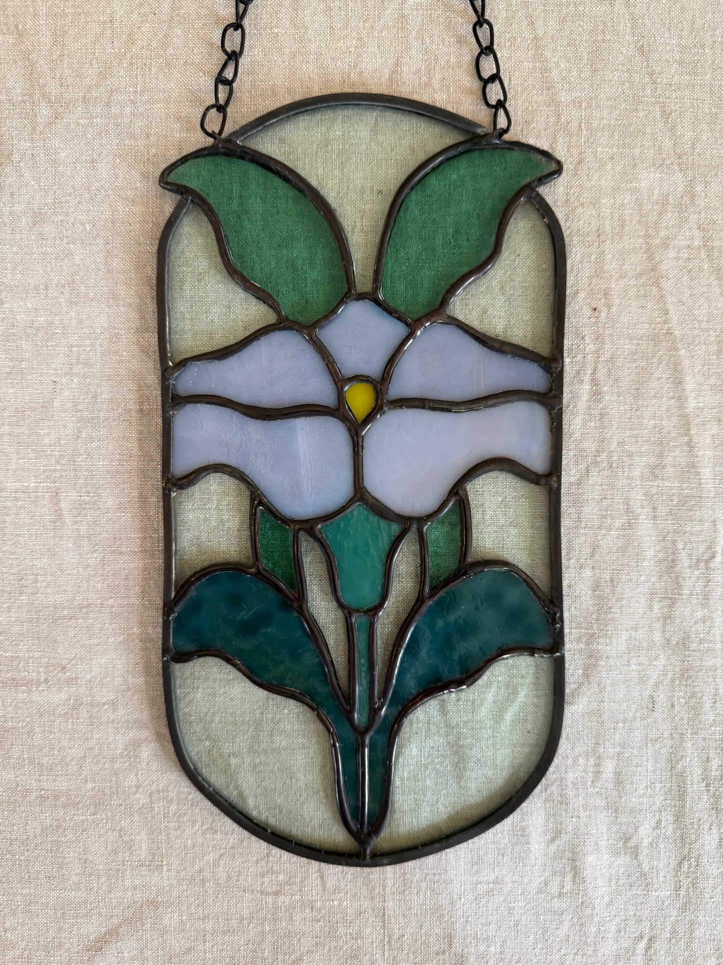 Oval Morning Glory in Periwinkle
