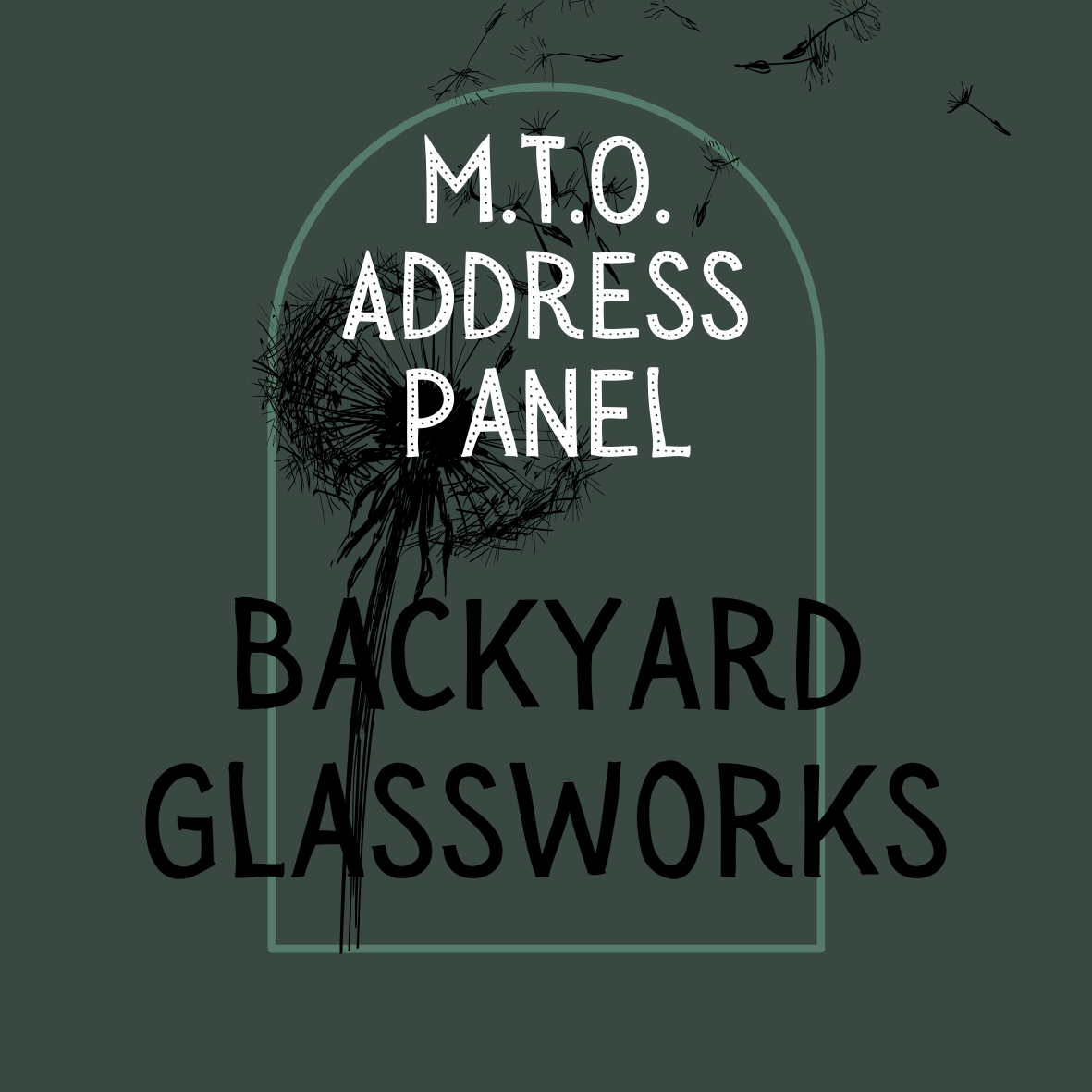 Made to Order Address Panel