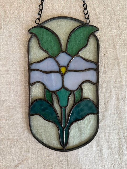 Oval Morning Glory in Periwinkle